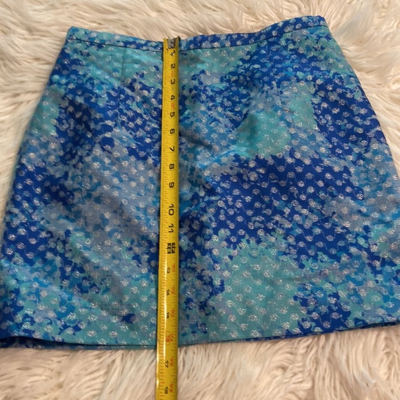 H&M Skirt size 8 excellent condition please see pictures color is blue/green - Picture 11 of 12